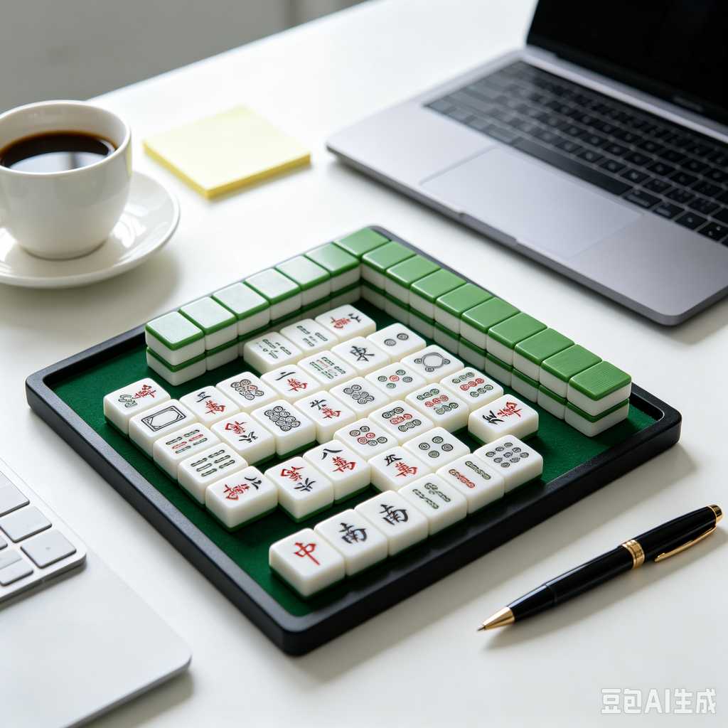 tiny mahjong set for backpack